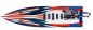 Preview: TRX103076-4-ORNG SPARTAN SR orange 36Zoll Rennboot mit Self-Righting Brushless